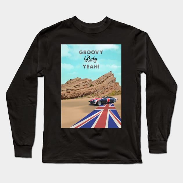 Groovy Baby Yeah! Long Sleeve T-Shirt by 2ToastDesign